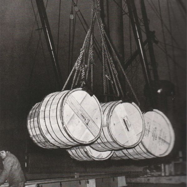 Verschiffung Holzübel